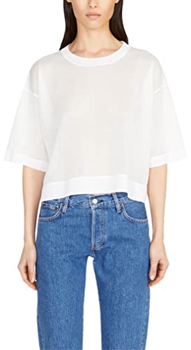 Sisley T-shirt damski, Biały 701, M