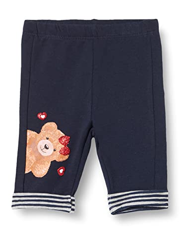 Chicco legginsy dla niemowląt i dziewczynek, granatowy, 12 Miesiące