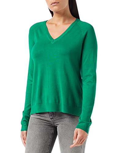 Peppercorn Damski sweter Tana z dekoltem w serek, Zielony kadm, L