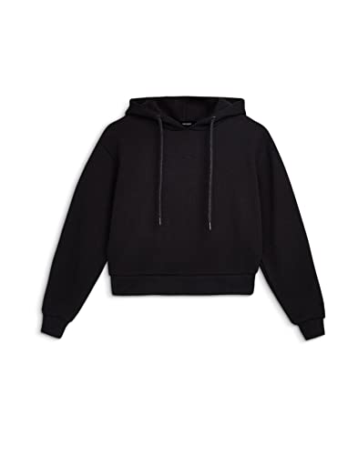 HAWKERS Damska bluza z kapturem Fra Crop Hoddie czarna
