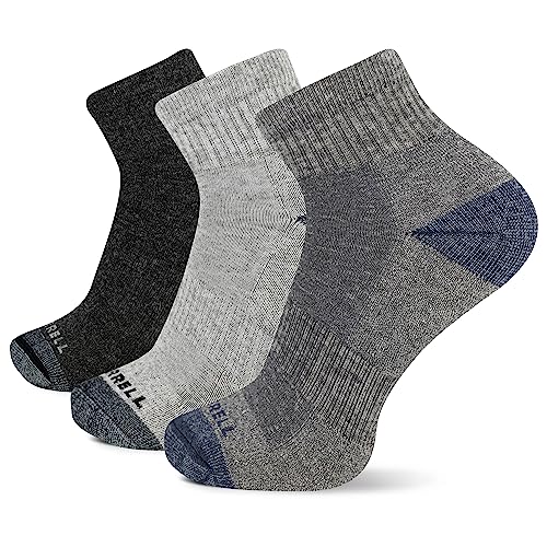 Merrell Skarpety turystyczne męskie (3 sztuki), Wybór węgla drzewnego/czarnego, M/L