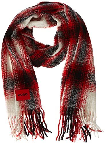HUGO Męski szalik męski-Z 521, Open Pink693, ONESI