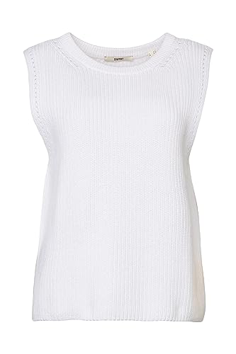 ESPRIT Sweter damski, 110/Off White, XL