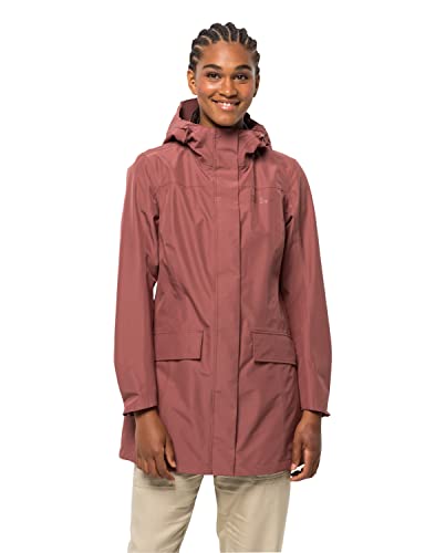 Jack Wolfskin Damski płaszcz Cape York Paradise Coat W, Apple Butter, XS, masło Apple, XS