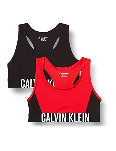 Calvin Klein Biustonosz dziewczęcy, Redhot/Pvhblack, 8 lat