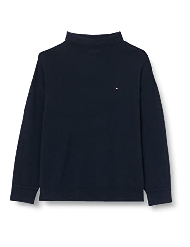 Tommy Hilfiger Damski sweter CRV Softwool Mock-Nk, pulowery pustynne niebo, 50, Pustynne niebo