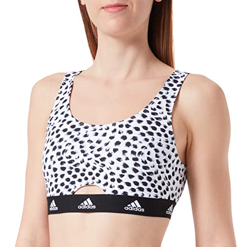 adidas Damska braletka typu stanik, White&print, L