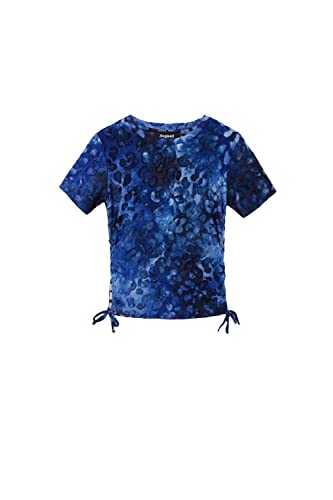 Desigual T-shirt damski, niebieski, XS