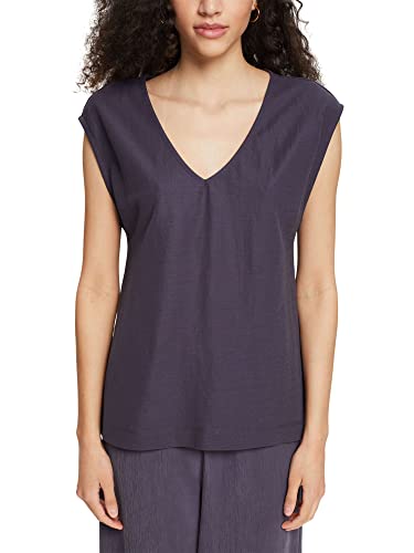 ESPRIT Collection Koszulka damska, 010/antracyt., S