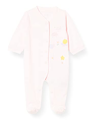 Chicco Unisex Baby Tutina Con Apertura Davanti zestaw piżamowy, Rosa, 0 miesi?cy