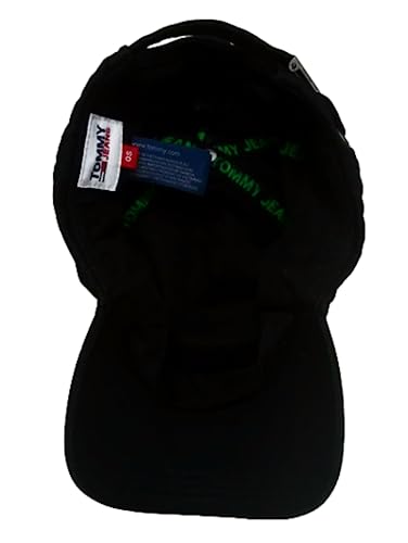 Tommy Jeans Czapka z flagą TJW czarna, Czarny, Rozmiar uniwersalny