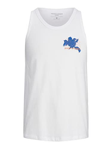 Bestseller A/S Męski tank top Jcomarina Tank Top, biały, XL, biały, XL