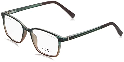 MODO & ECO Damskie okulary przeciwsłoneczne Kasai, niebieski bark/brązowy gradient, 50, Niebieski korek/brązowy gradient