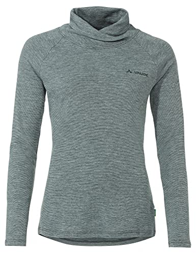 VAUDE Damska koszulka z długim rękawem Wo Highlands, Dark Forest, 6, Ciemny las, 32