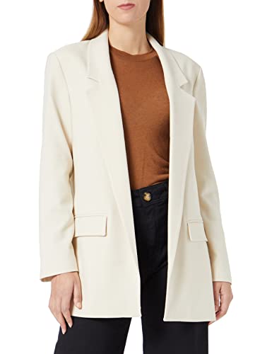 Sisley Kurtka damska 2O9BLW00Q, Off White 0L8, 40