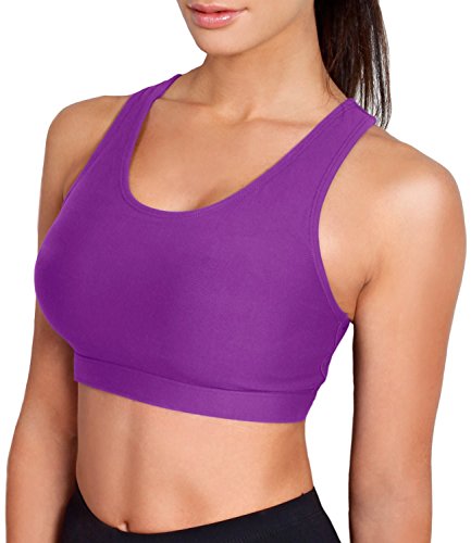 Sportjock Biustonosz Super Sports - Fioletowy - XL