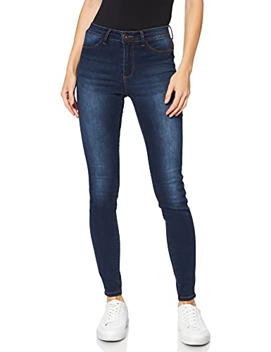 Desigual Dżinsy damskie skinny, Niebieski (dżinsowy średni ciemny 5161), 33W
