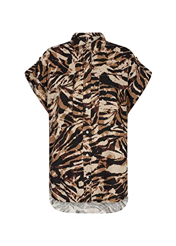 Soya Concept Bluzka damska, Kombinacja piaskowa, XL