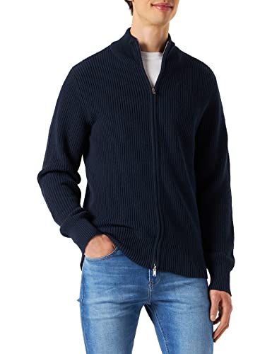 Seidensticker Męska kurtka z dzianiny, grantowy, XXL