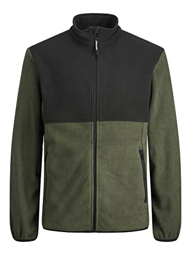 Jack&Jones JJHYPER męska kurtka polarowa PS, różowa, 3XL, rodzynka, 3XL