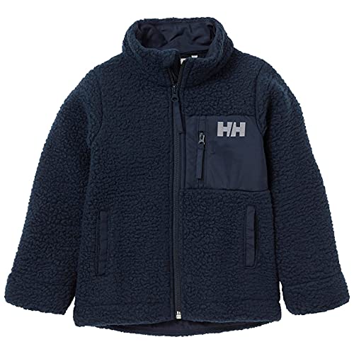 Helly Hansen Uniseks dziecięca kurtka z runem Champ Pile 597 Navy 1