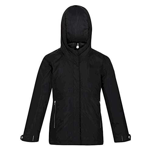 Regatta Unisex kurtka dziecięca Benazira, Czarny, 7 Lata