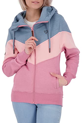 ALIFE and Kickin StellinaAK A Hooded bluza damska z kapturem, bluza z kapturem, Mauve Melange, S