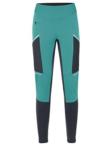 VAUDE Damskie rajstopy Wo Larice, Jasny Aqua, 36