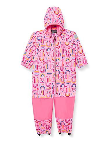 Color Kids Dziewczęca kurtka softshell z nadrukiem, Cotton Candy, 86 cm