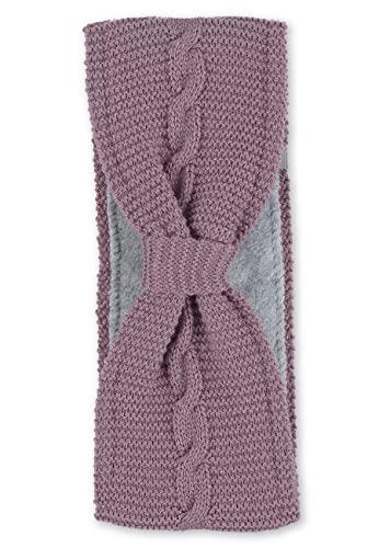 Sterntaler Baby - dziewczęca opaska na czoło niemowlę opaska na czoło dzianina kokardka, liliowa, 53, liliowy, 53 cm