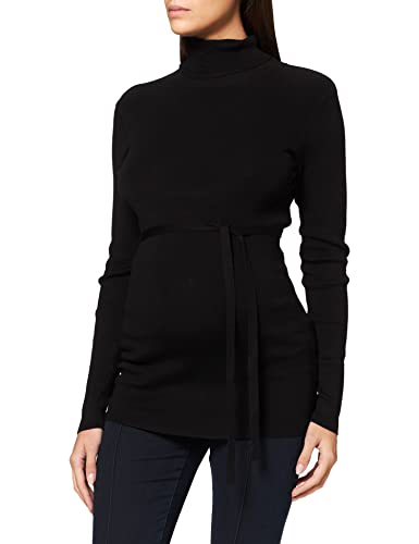 bestseller a/s Damski sweter z golfem Mljacina L/S Knit Top A, czarny, L