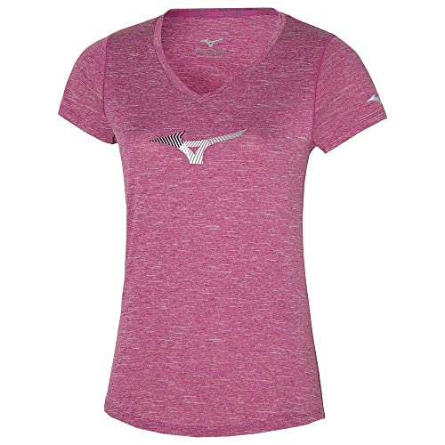 Mizuno Damska koszulka Impusle Core RB, magenta Haze, XL