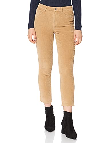 ONLY Damskie spodnie Onlemily Life Hw Cord Crpank Rw PNT, Tannin, 40W x 34L