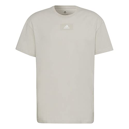 adidas Męski T-shirt M Fv, aluminium, S, Alumin, S