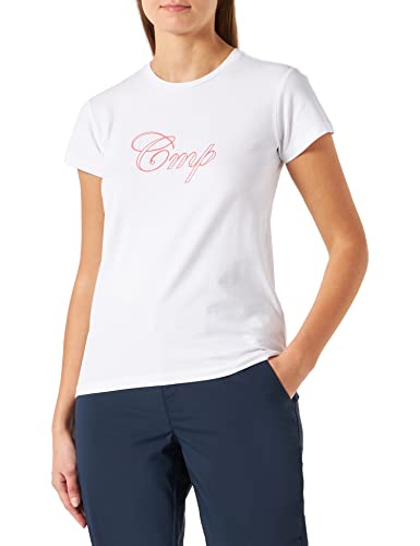 CMP Damska koszulka z dżerseju Strecth, biała, 10 (S)