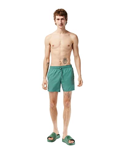 Lacoste męski kostium kąpielowy, Ash Tree/Green, XXL