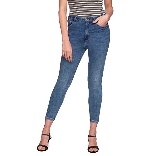 ONLY Jeansy damskie OnlMila HW o kroju skinny Fit, niebieski (Medium Blue Denim Medium Blue Denim), 32 PL