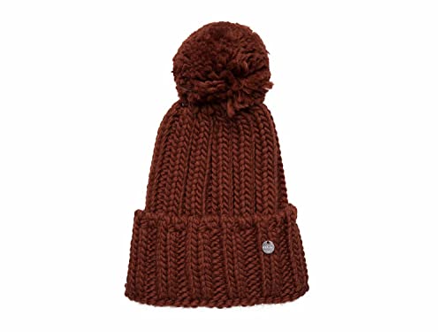 Replay Czapka damska typu beanie, 086 czerwony bursztyn, jeden rozmiar