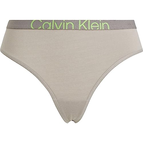 Calvin Klein Nowoczesne stringi damskie, Satelitarny/zielony Flash, M