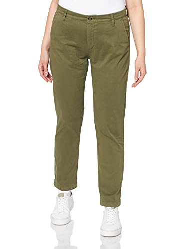 Pepe Jeans Megan spodnie damskie, zielony, 34W Regularny
