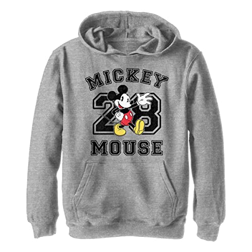 Disney Chłopięca bluza z kapturem Myszka Miki, Sportowa wrzosowa, M