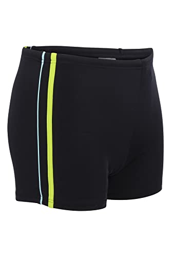 Fashy Kąpielówki chłopięce, Zielone paski., 140