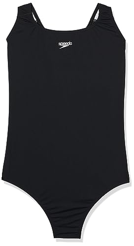 Speedo Damski kostium kąpielowy Eco Endurance+ Medalist (plus size), Czarny, 46 Plus