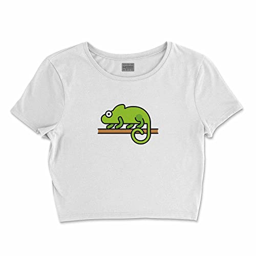 Bona Basics, Damski T-shirt basic, z nadrukiem cyfrowym, 100 bawełny, biały, swobodny, damski top, rozmiar: M, biały, M