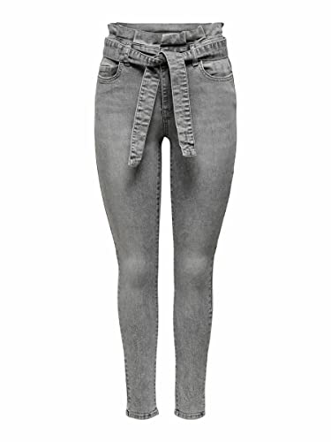 ONLY dżinsy damskie, szary denim, XS