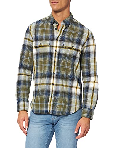 camel active Koszula męska, oliwkowy, M