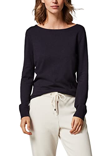 comma Sweter damski z długim rękawem, 5976 Navy, 32 PL