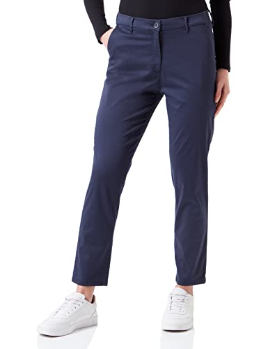 Raphaela by Brax Damskie spodnie bawełniane Pary Chino, super lekkie, granatowe, 48K, granatowy