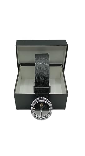 Bonateks FRGLSBELT100022 Pasek, czarny, M damski, czarny