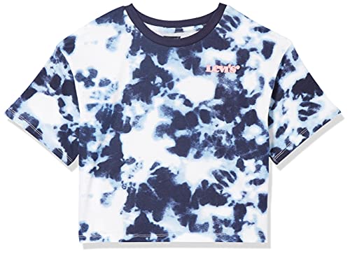 Levi'S Kids High Rise Jordi Koszulka dziewczęca 2-8 lat, Peacoat Tie Dye, 4 lat